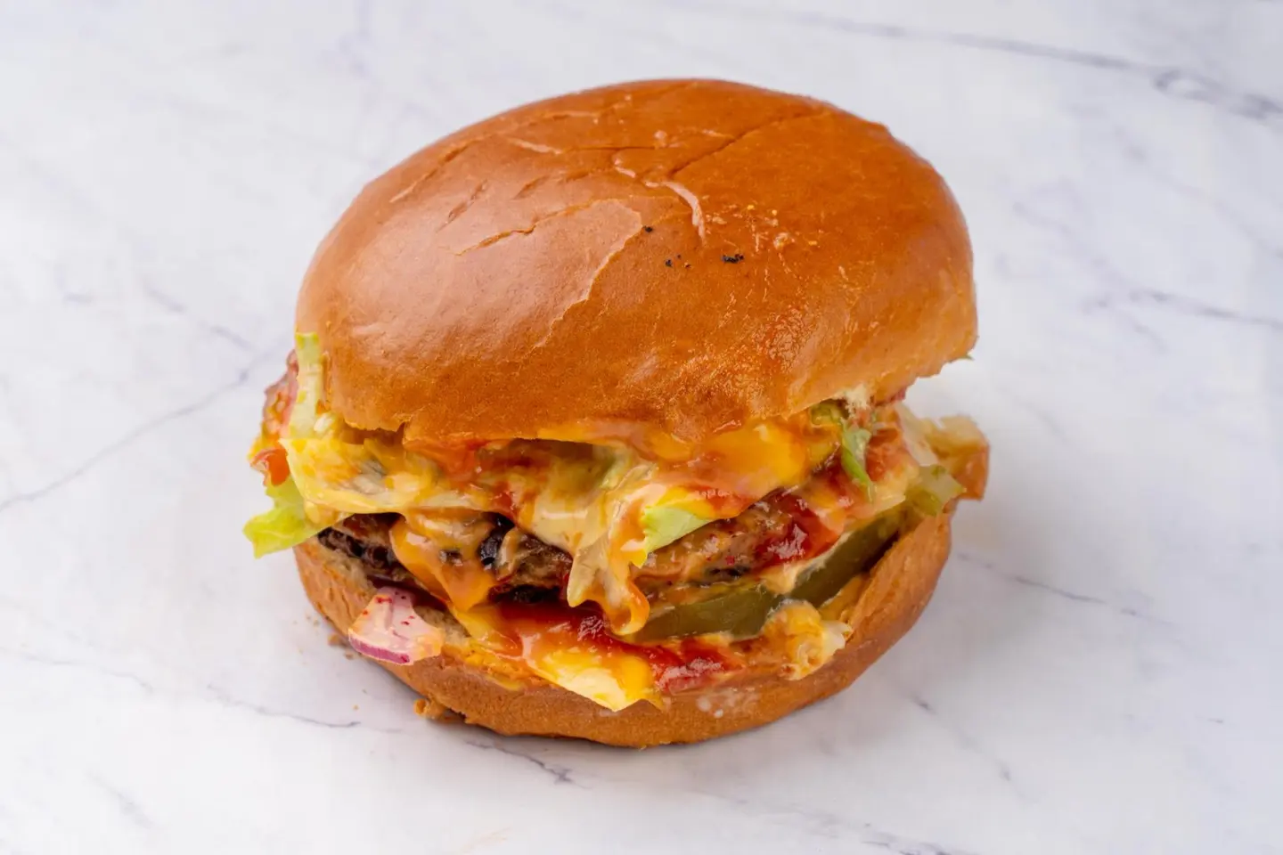 Single Brioche Beef Burger
