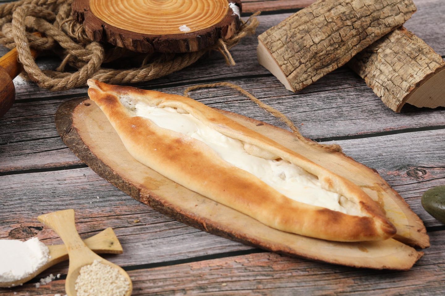 Labneh Pie With Honey