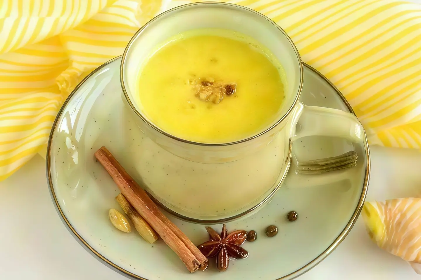 Milk With Ginger