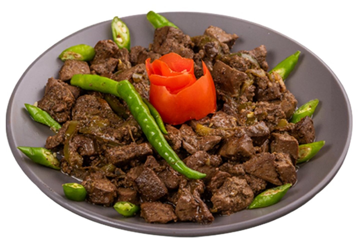 طبق كبدة