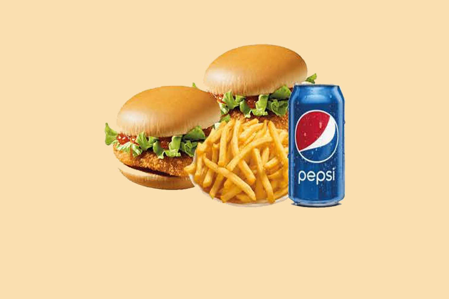 Combo Chicken Burger