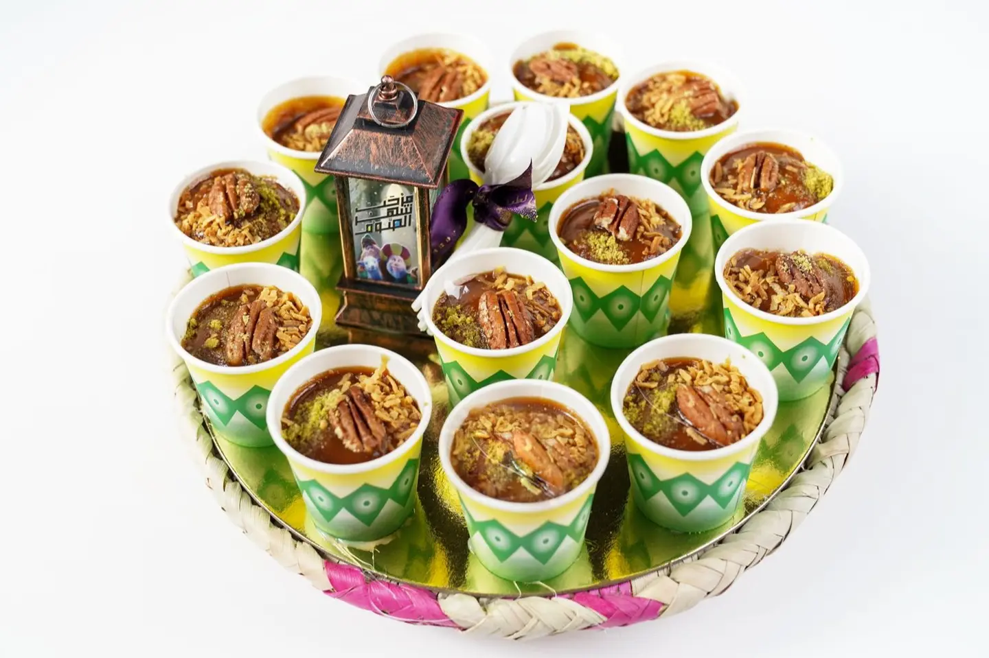 Basket Of Date Cups
