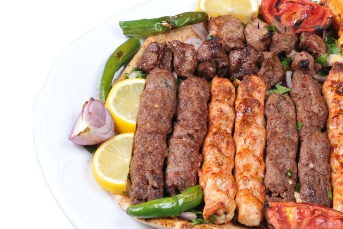 نص كيلو مشكل مشاوي لحم
