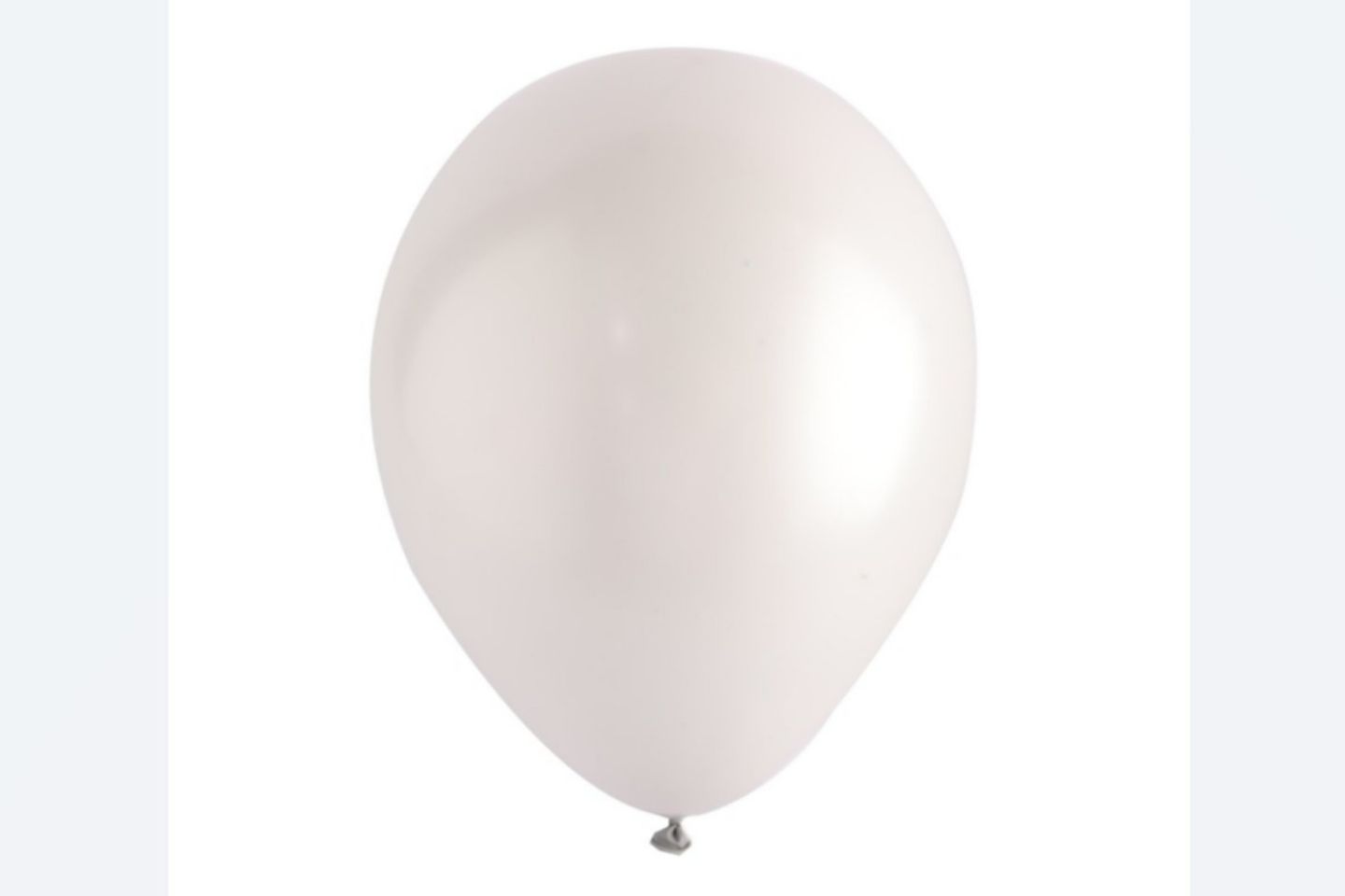 White Helium Balloon