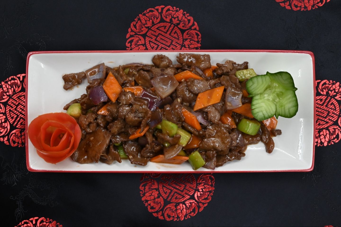 Beef In Brown Sauce