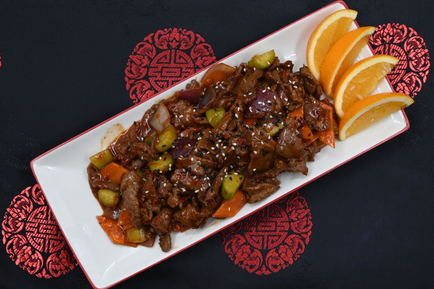 Tenderloin Steak In Cantonese Style