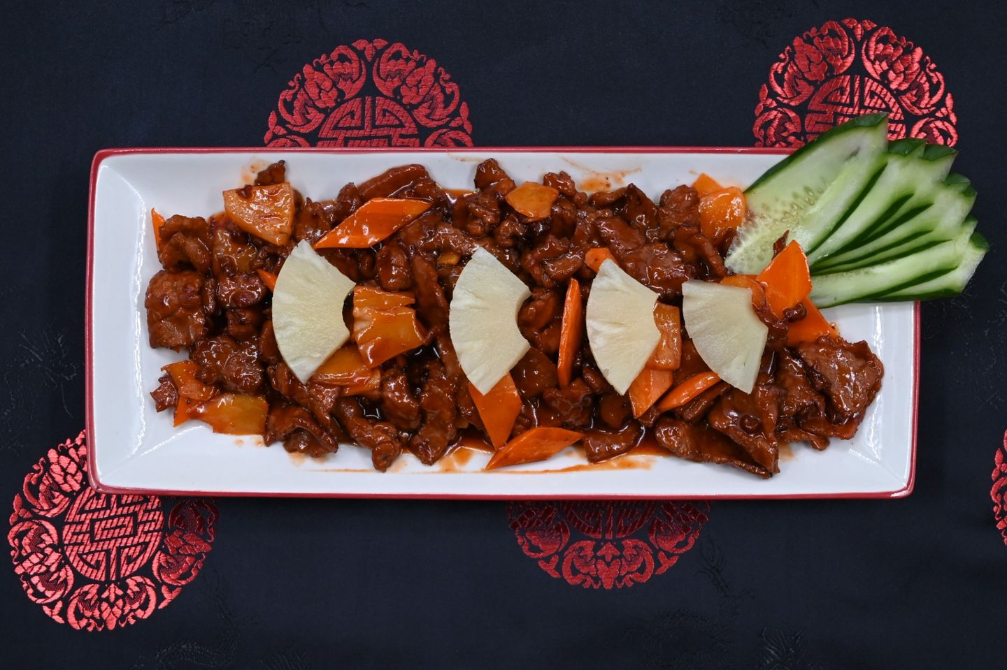 Beef With Pineapple And Ginger