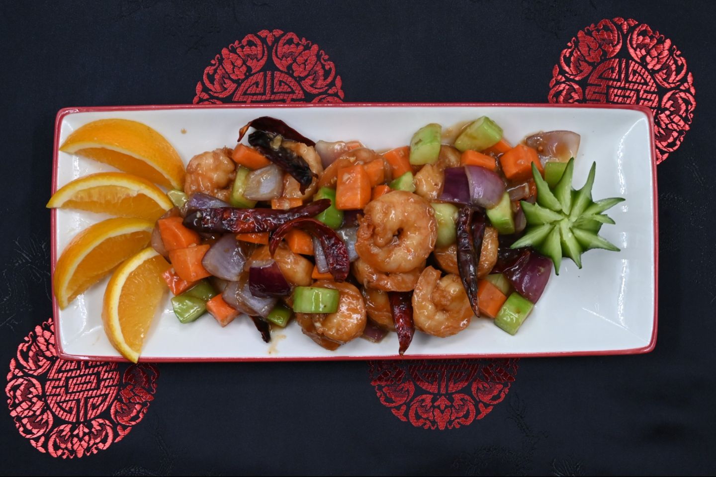 Shrimps Kung Pao