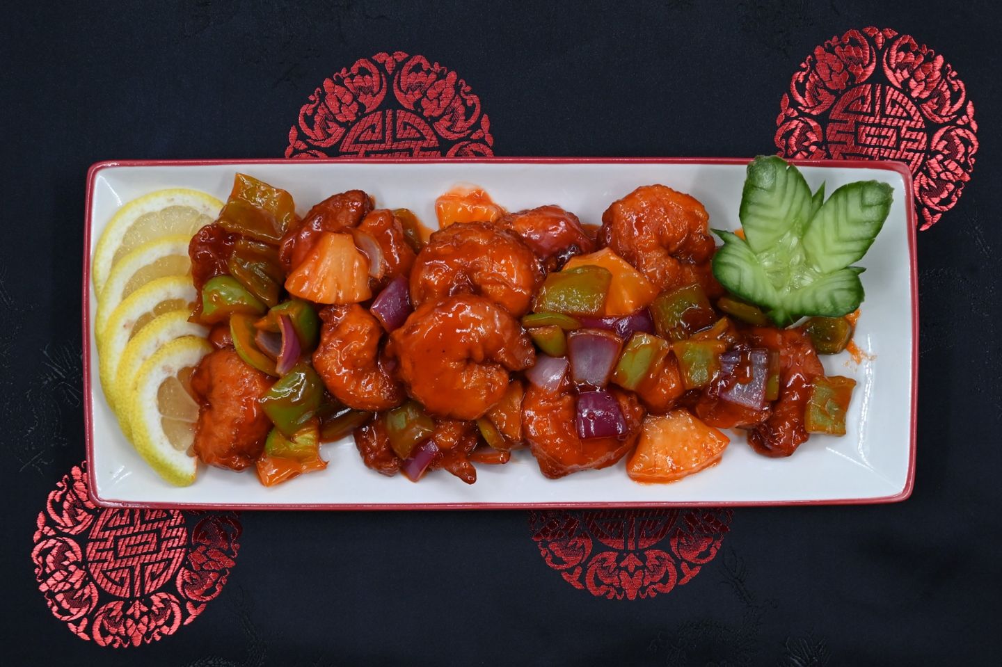 Sweet And Sour Shrimps