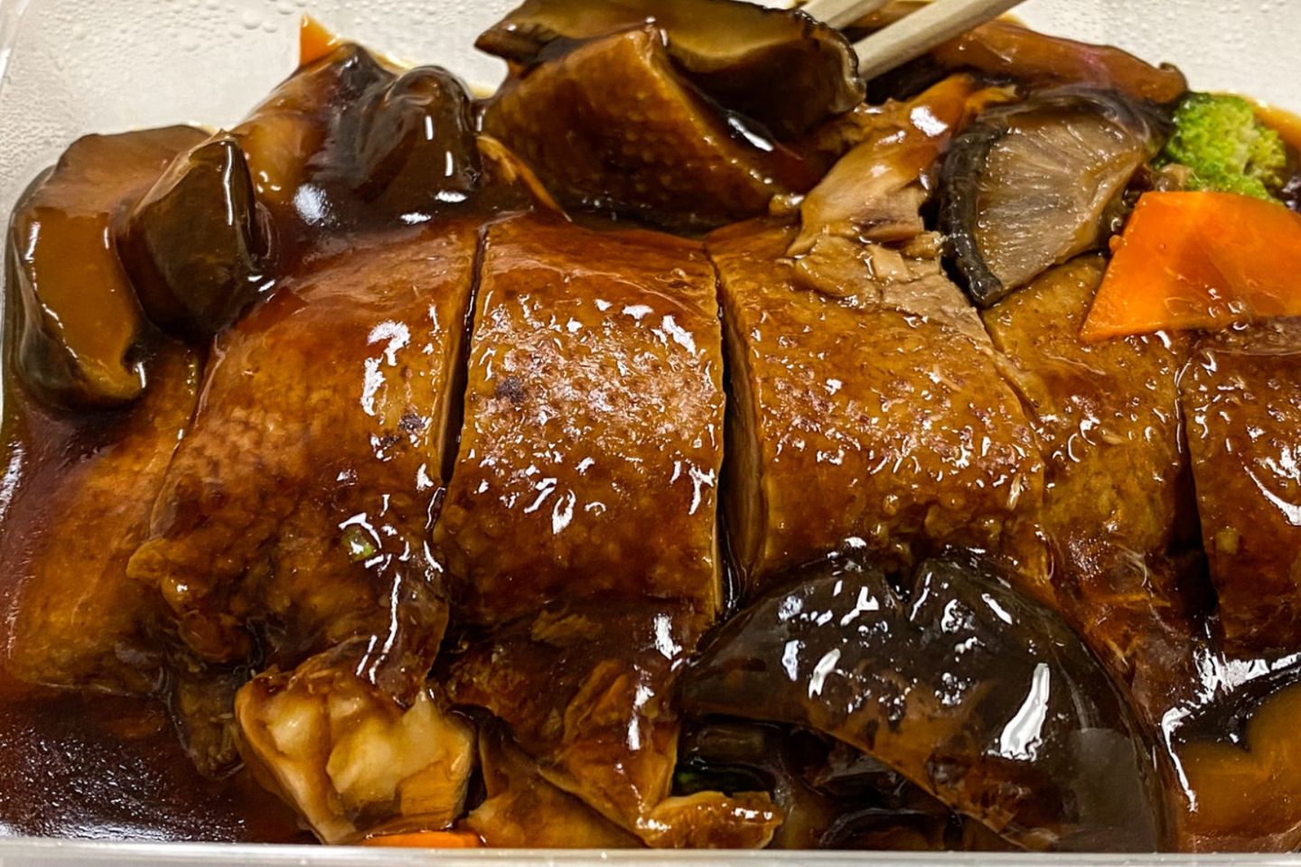 Duck With Mushrooms