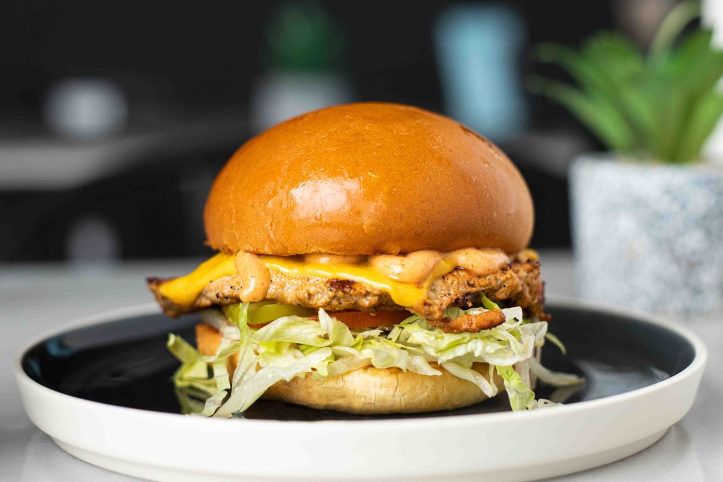 Grilled Chicken Burger