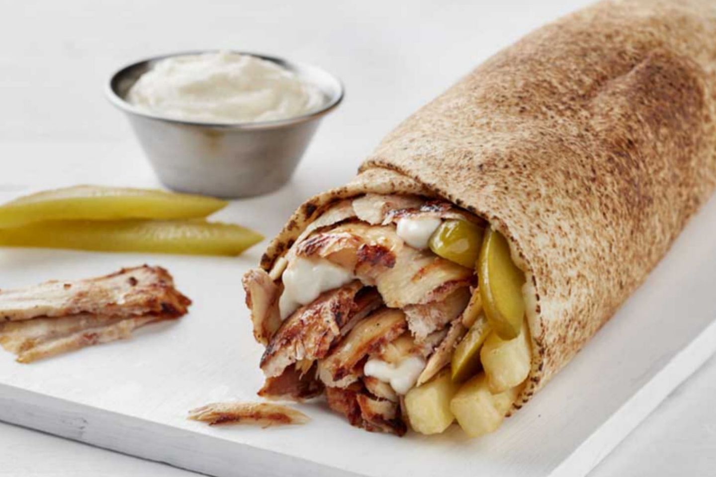 Shawrma Chicken Sandwish
