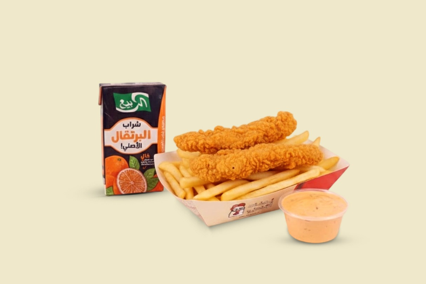 وجبة اطفال ستربس