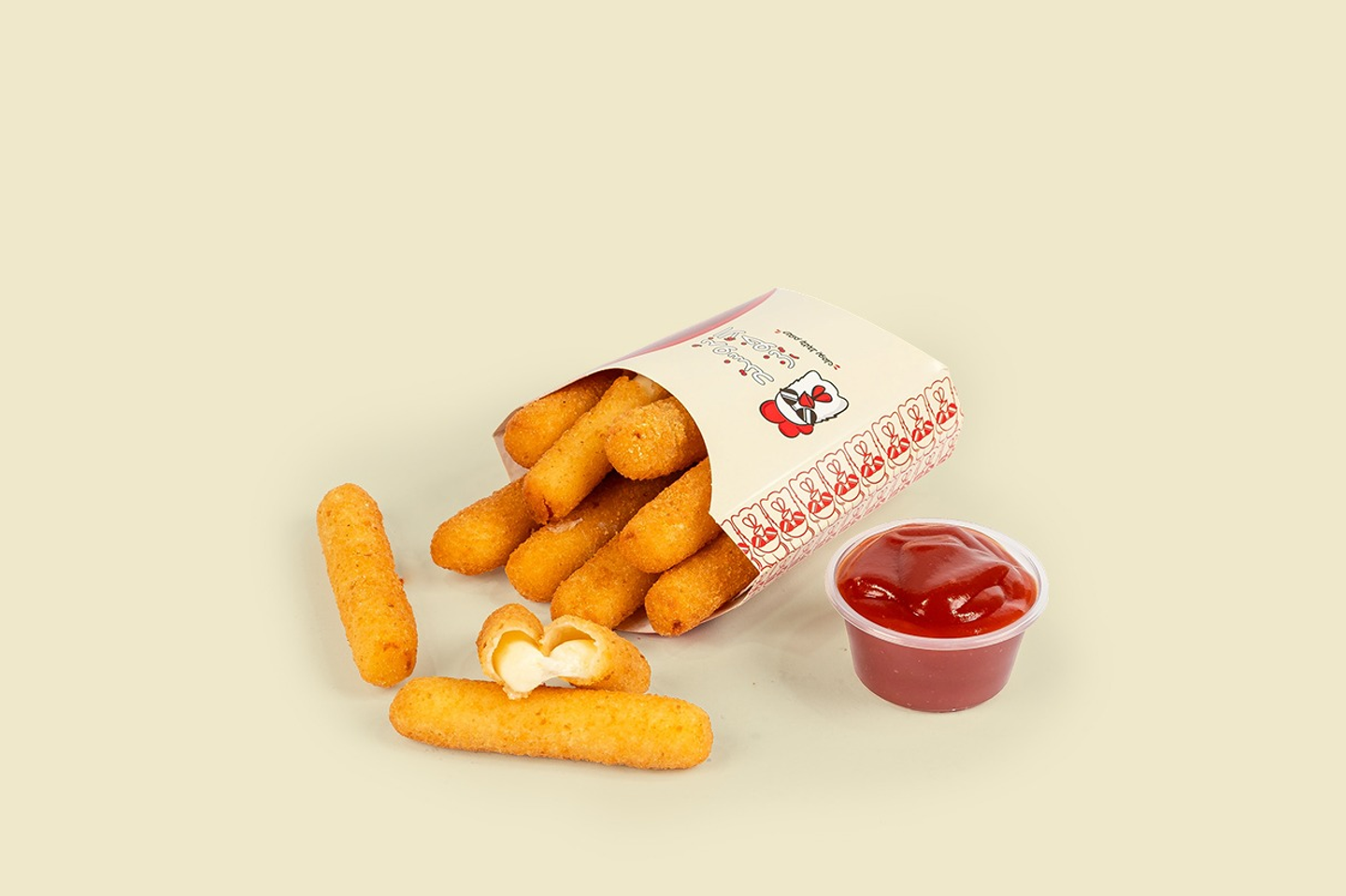 أصابع جبنة موزريلا