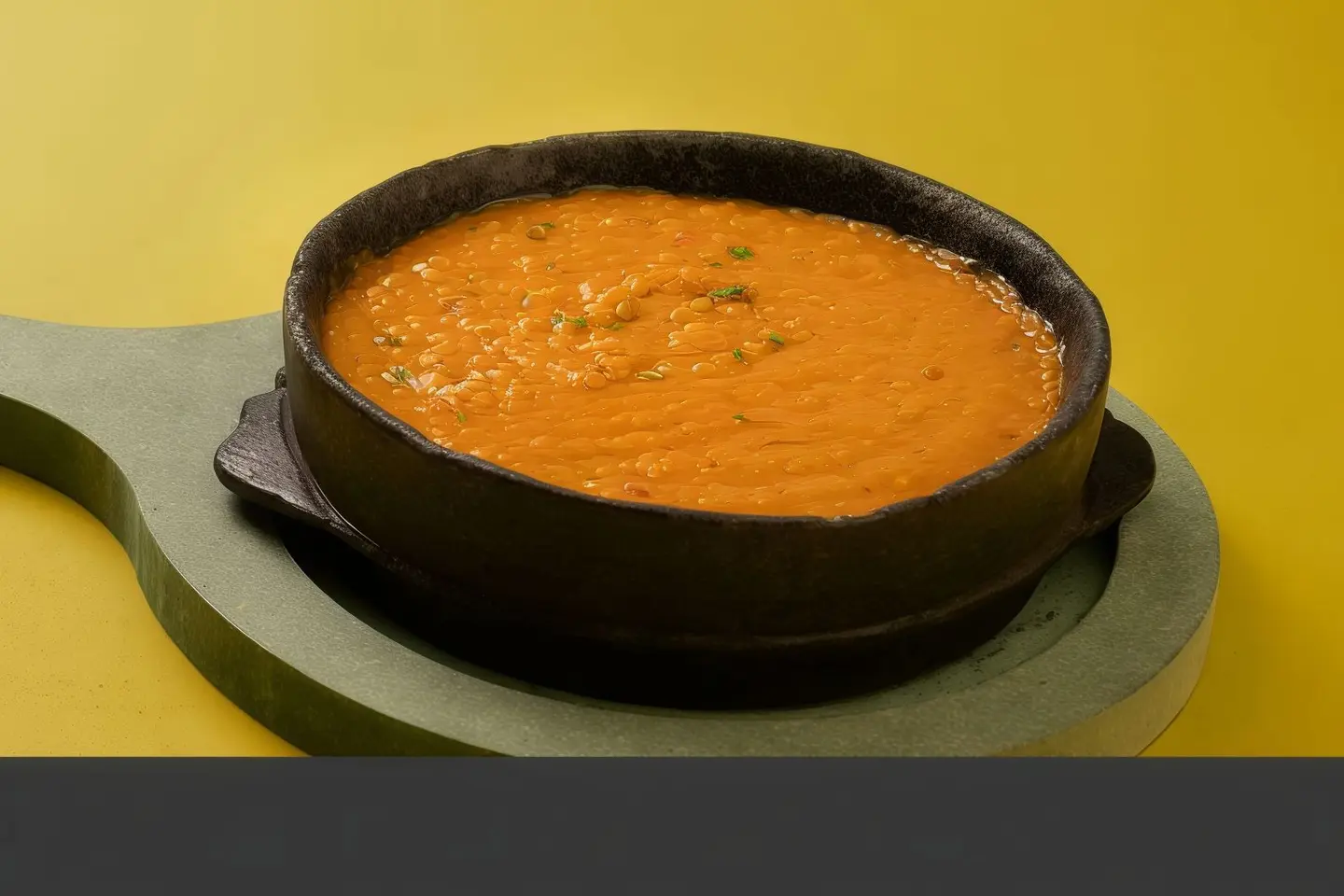 عدس بالبيض - وسط