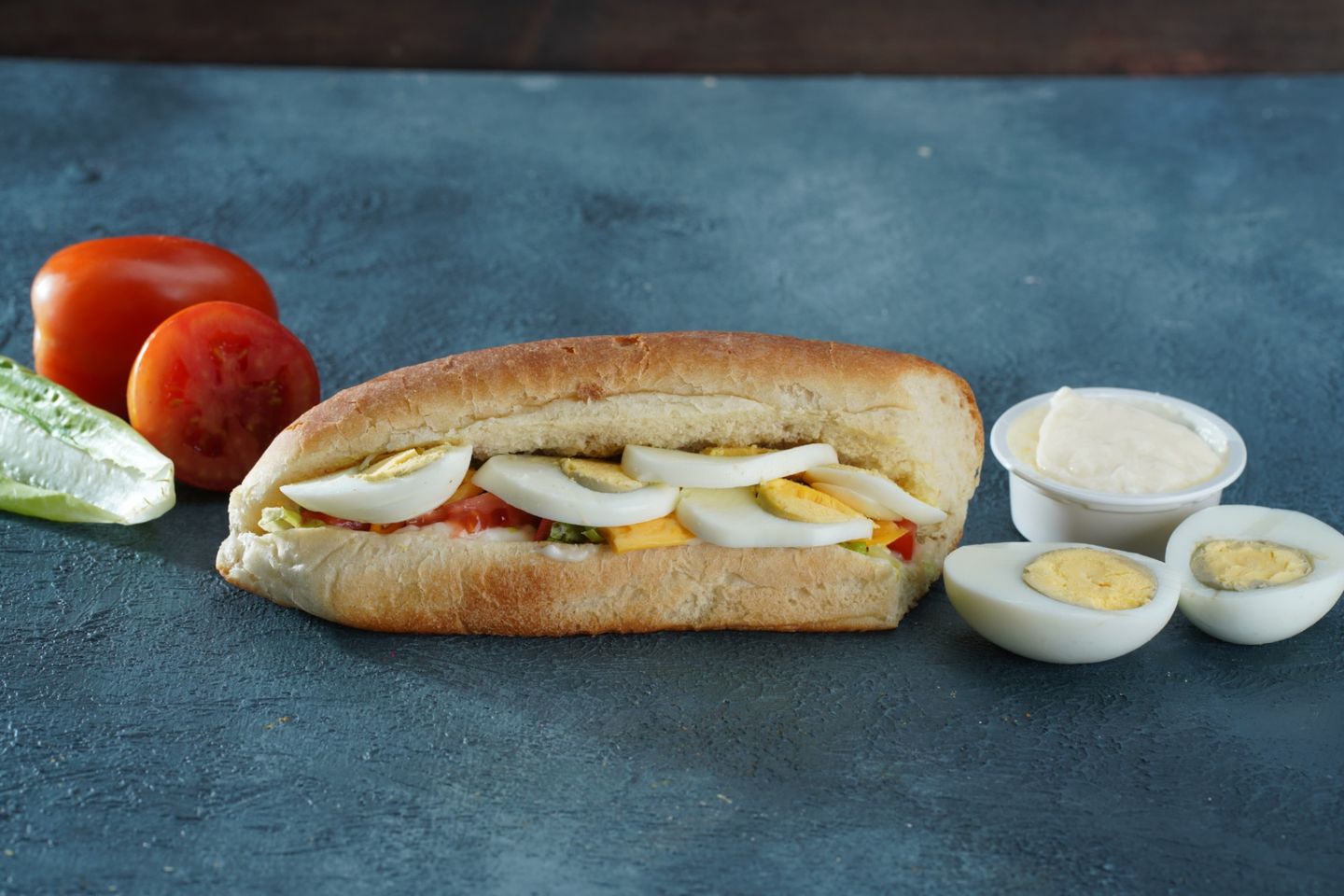 Boiled Egg Sandwich