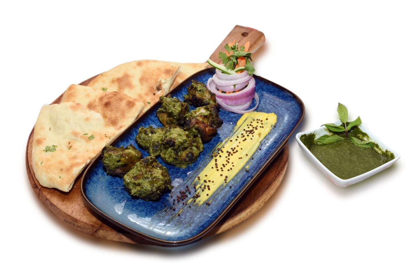 Hariyali Green Chicken Tikka Boti