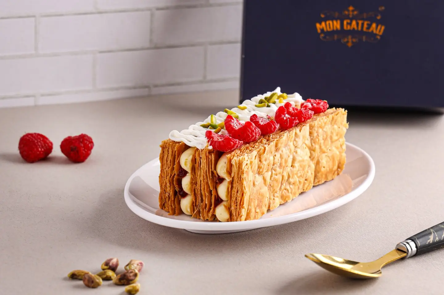Mille Feuille Raspberry