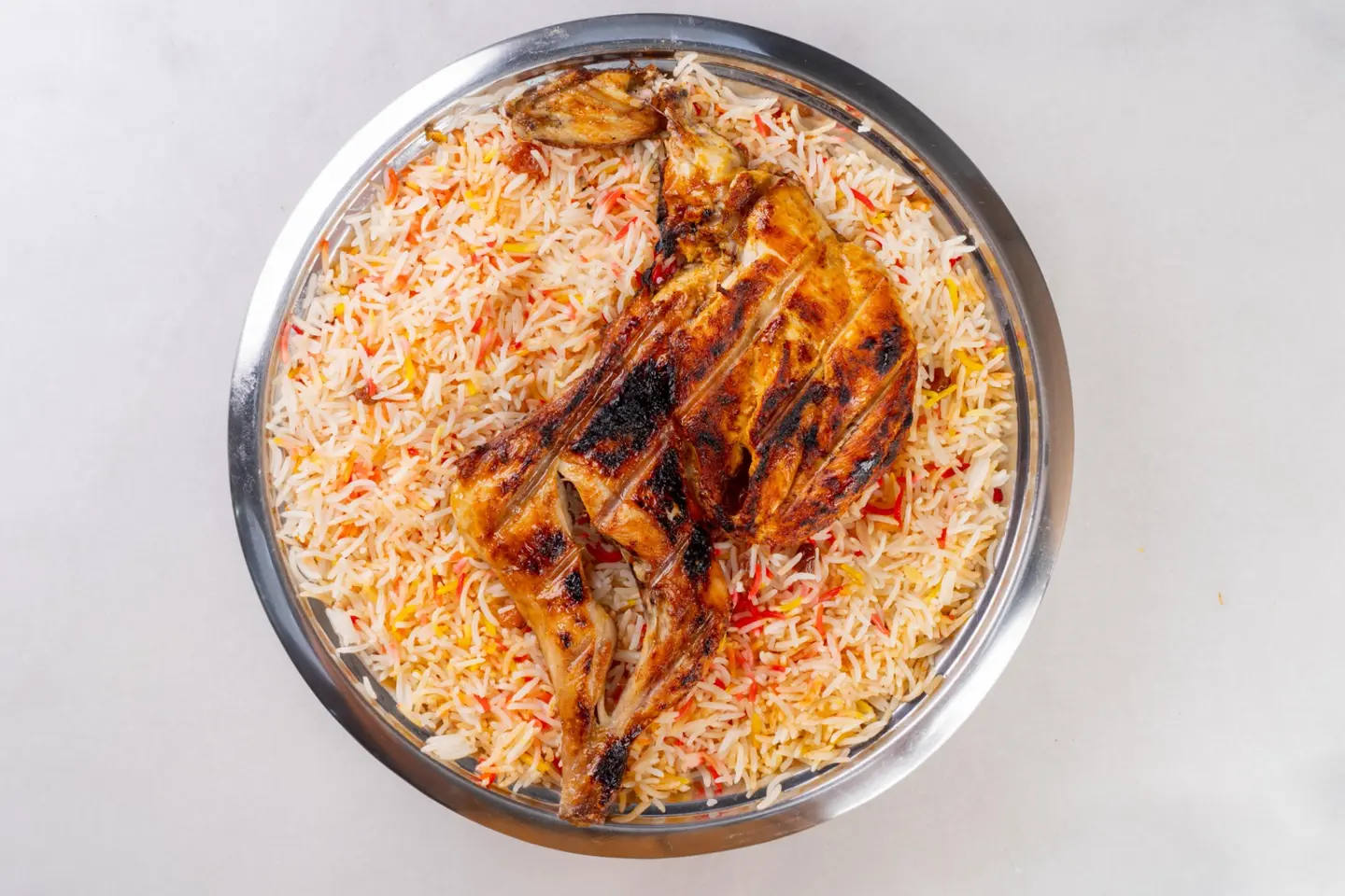 نص دجاج مظبي أرز الشيف