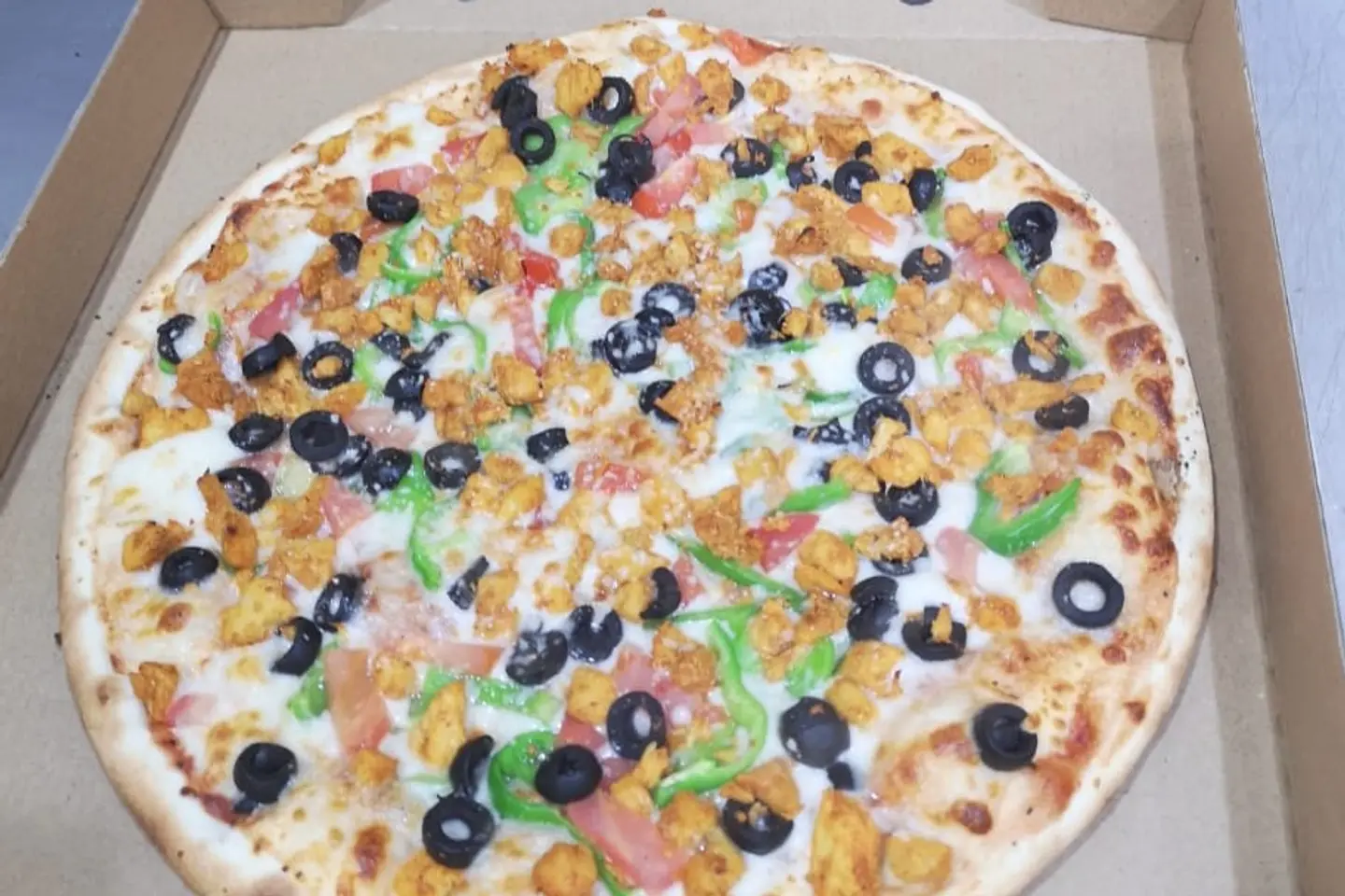 Chicken Breast Pizza