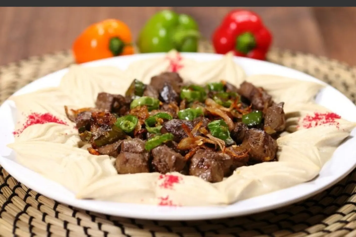 كبدة بالحمص