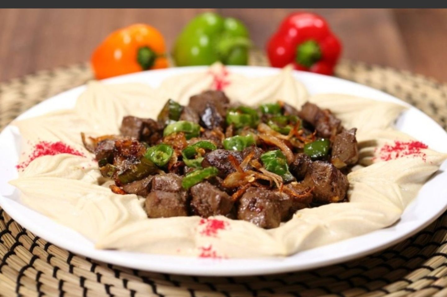 كبدة بالحمص