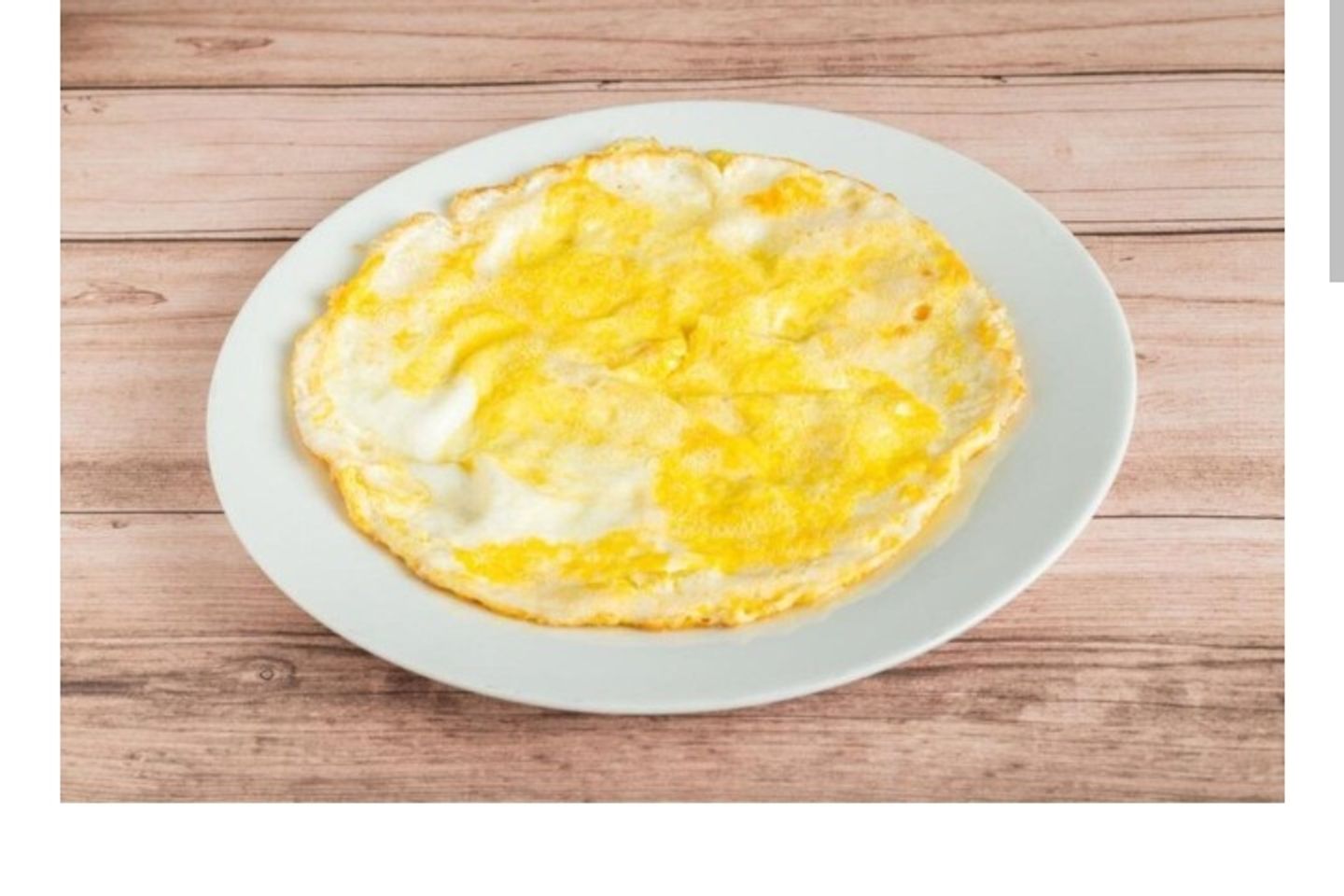 بيض مقلي سادة