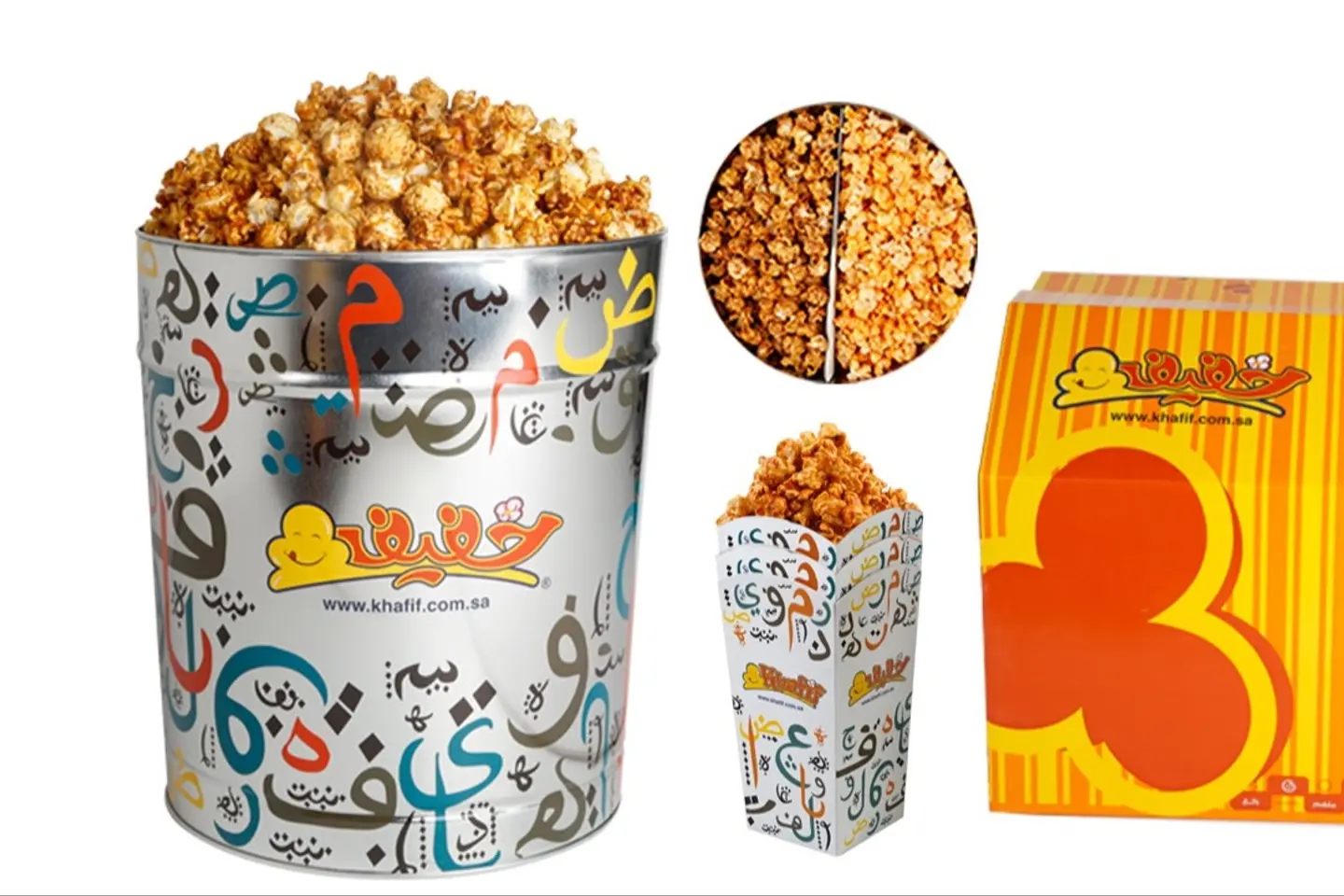 Popcorn Giant 3.5 Gallon Two Flavors