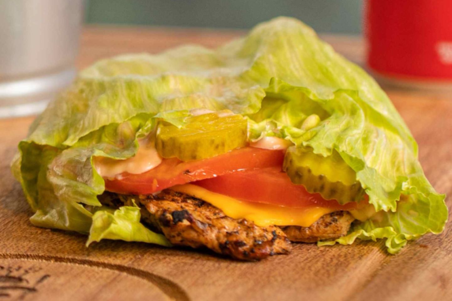 Chicken Lettuce Wrap