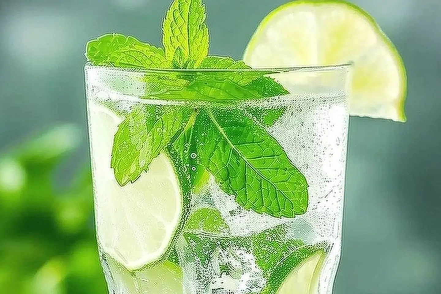 نعناع طازج بالليمون