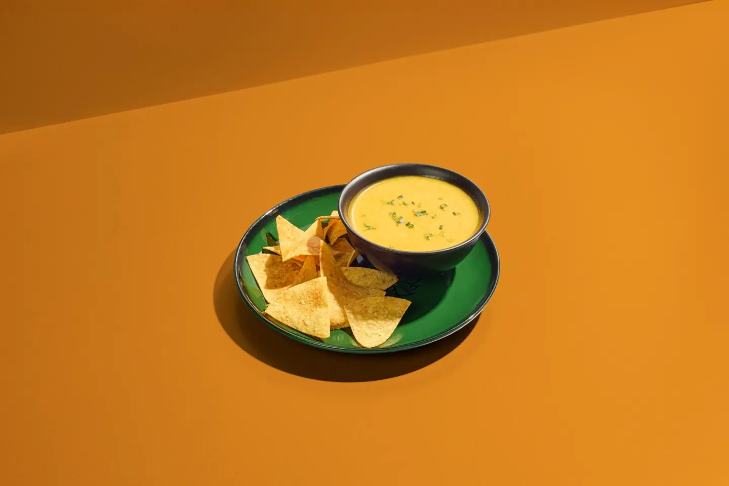 Pumpkin Soup & Nachos