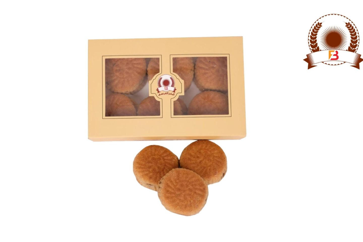 معمول بالتمر حبة كبيرة اسمر