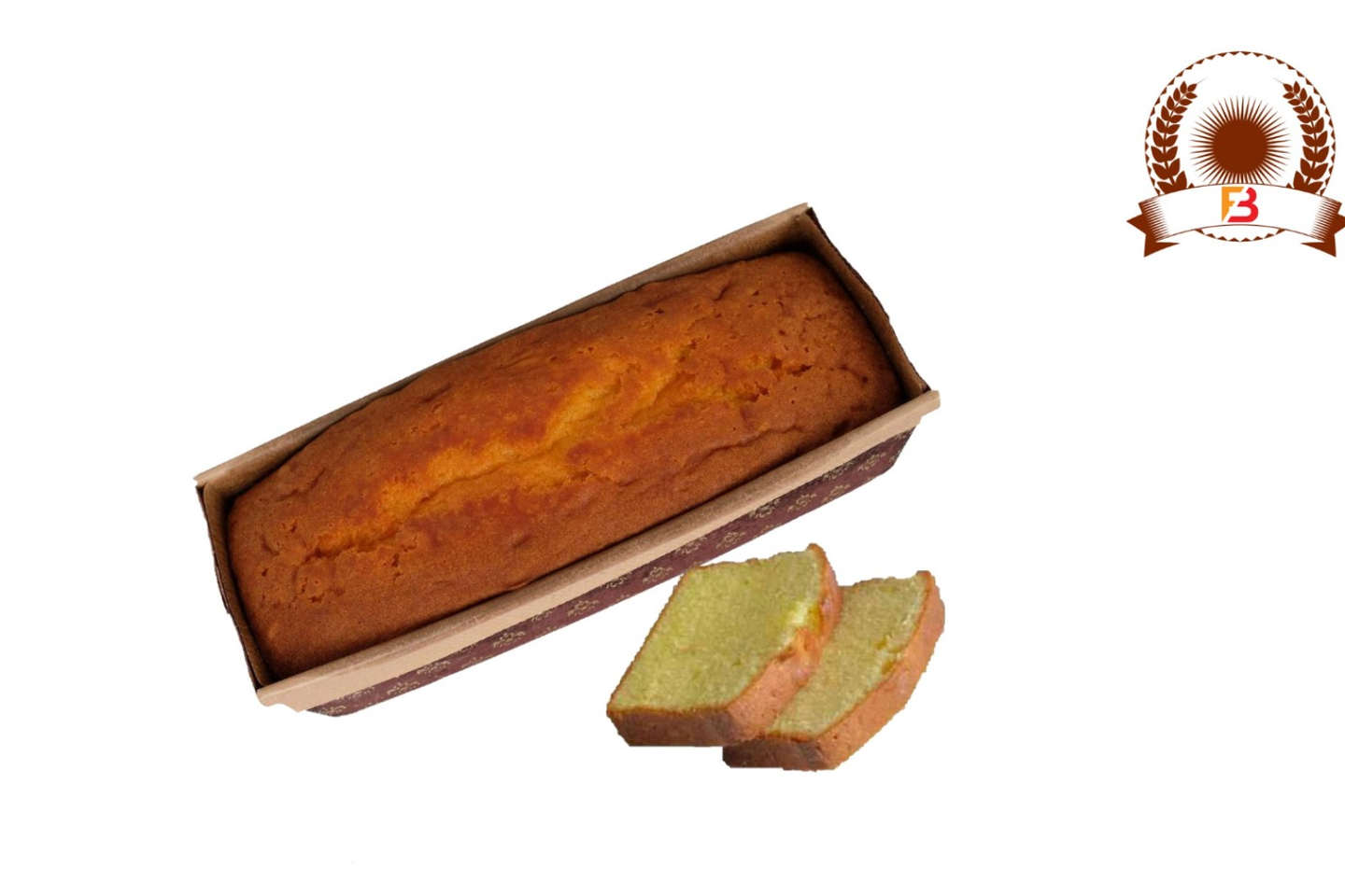 كيك انجليزي مستطيل سادة