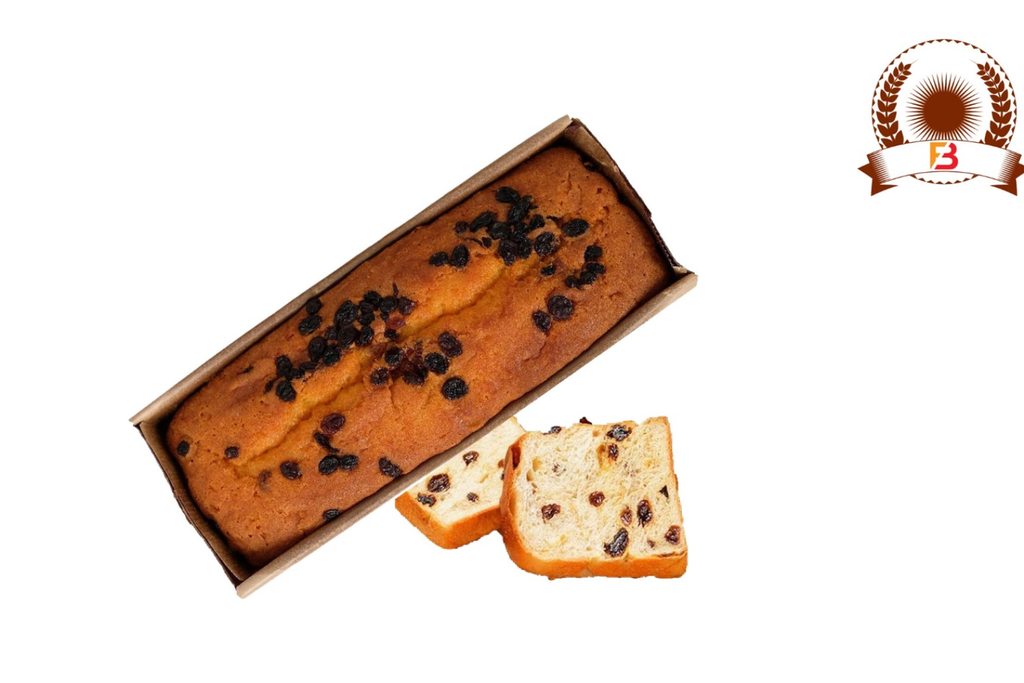 كيك انجليزي مستطيل زبيب