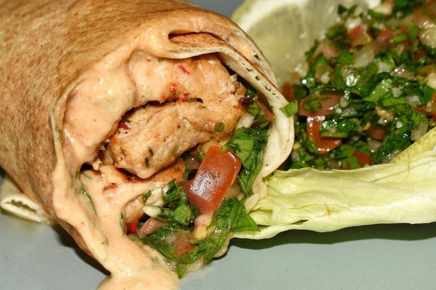 فطيرة كباب دجاج