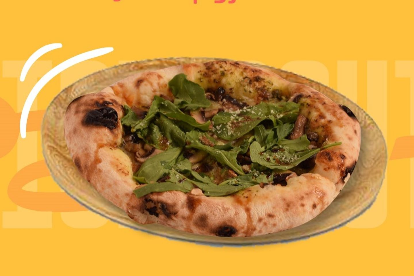 Mushroom Pizza - Small Size
