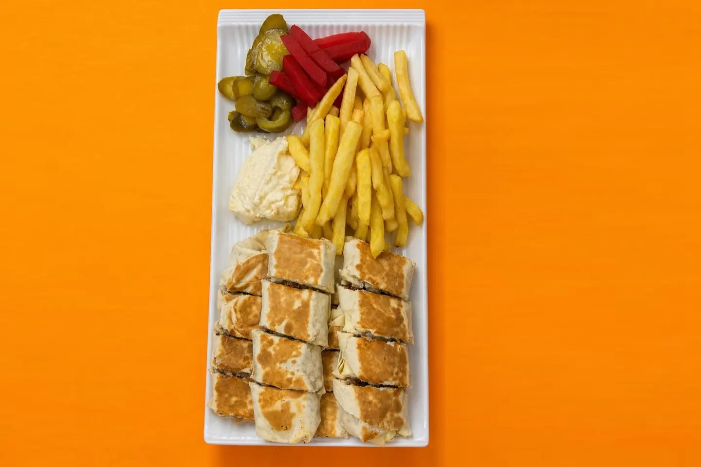 Double Arabic Chicken Shawarma  16 Pieces