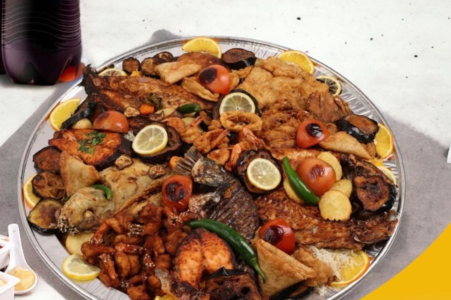 Fish And More Tray Mix Platter For Four People And More