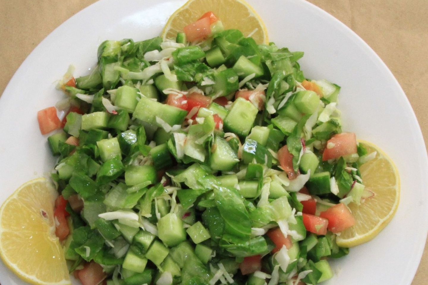 Fish And More Green Salad