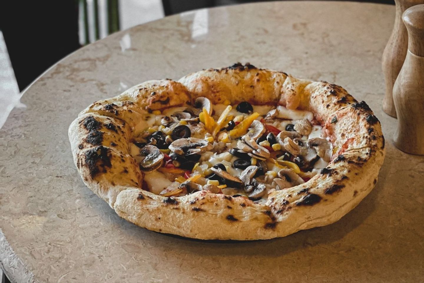 Vegetable Pizza - Vegetable Pizza