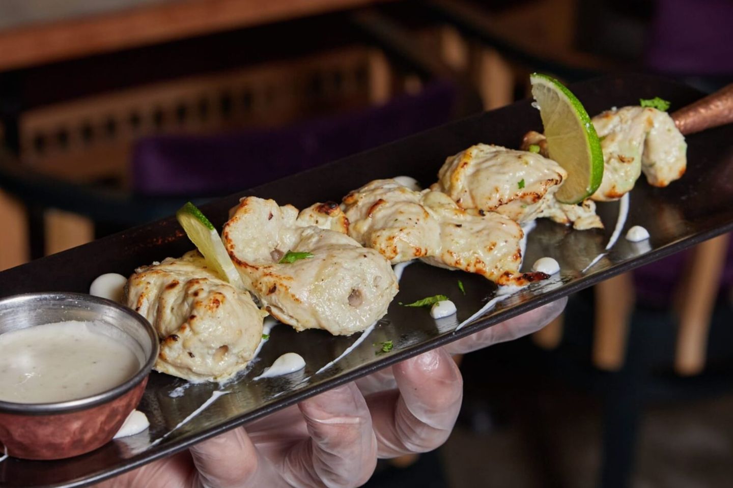 Cheesy Murgh Malai