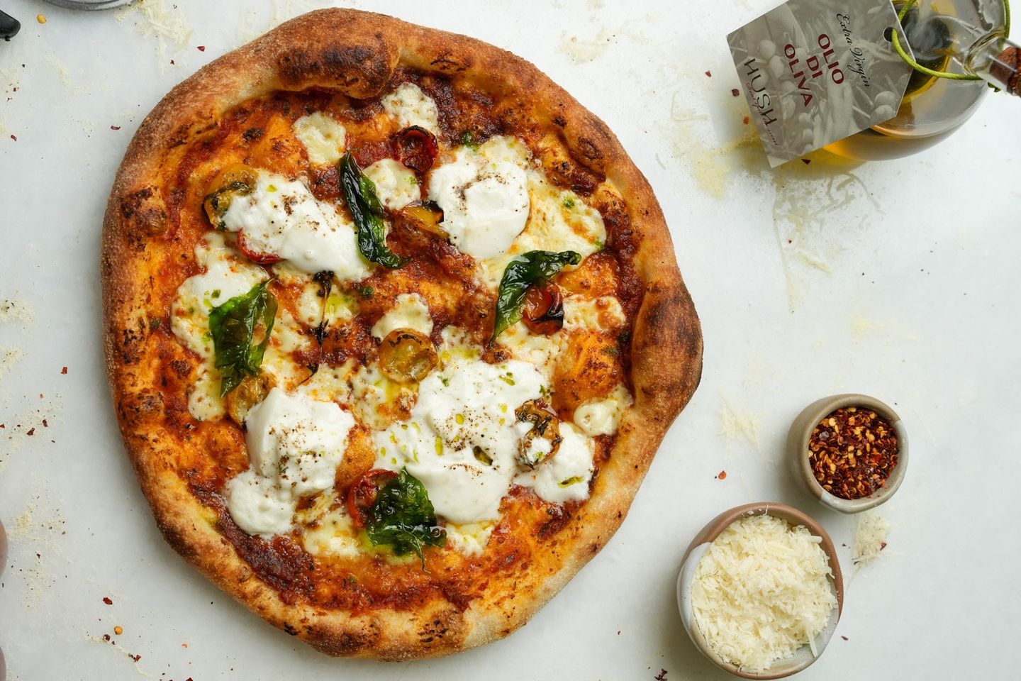 Burrata Pomodoro Pizza