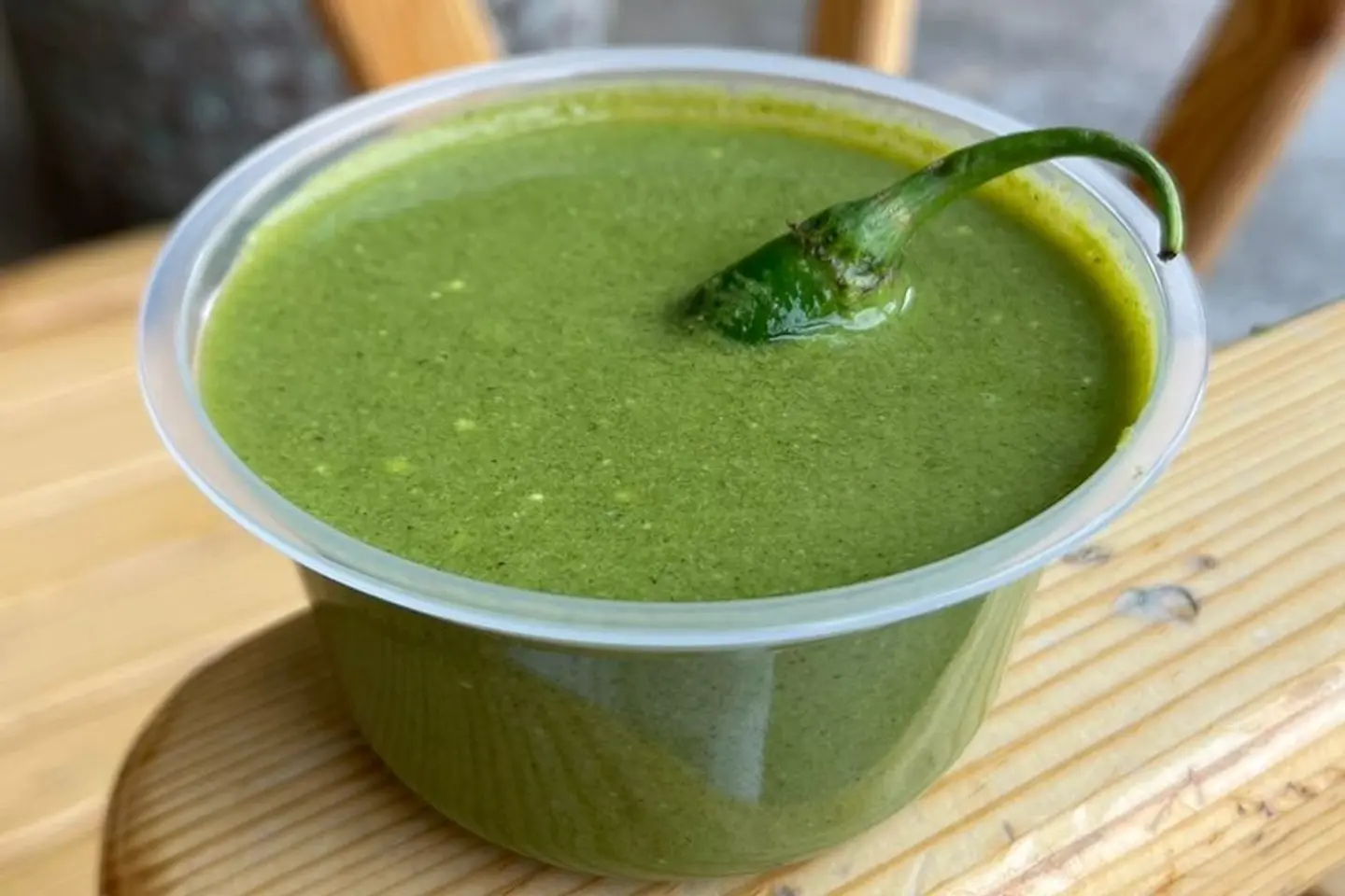 Green Hot Sauce Large