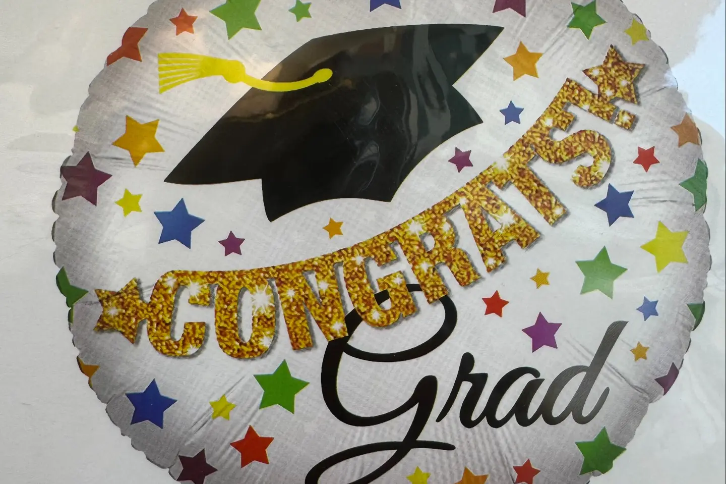 Helium Graduation Balloon 1