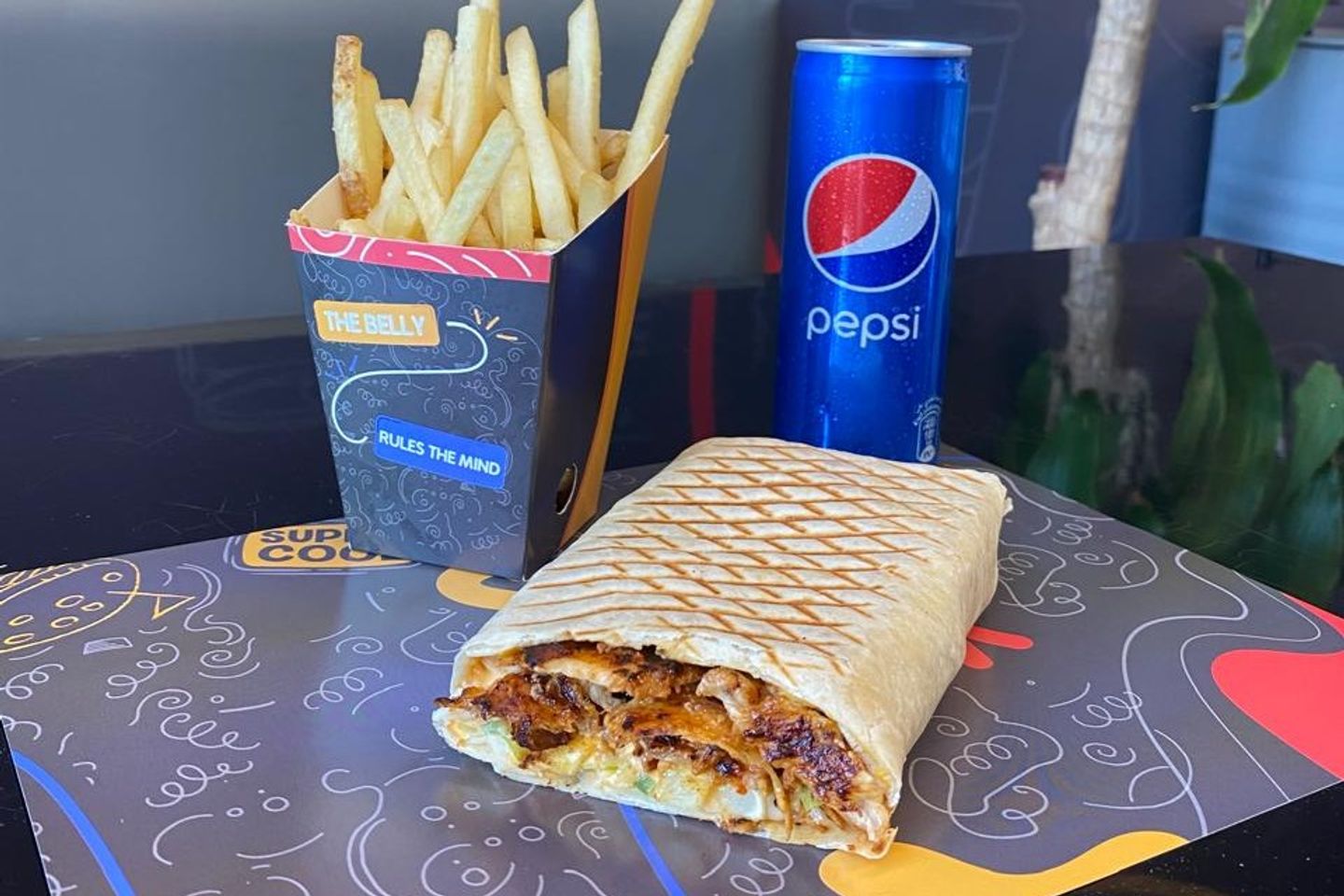 بلدوزر شاورما وجبة