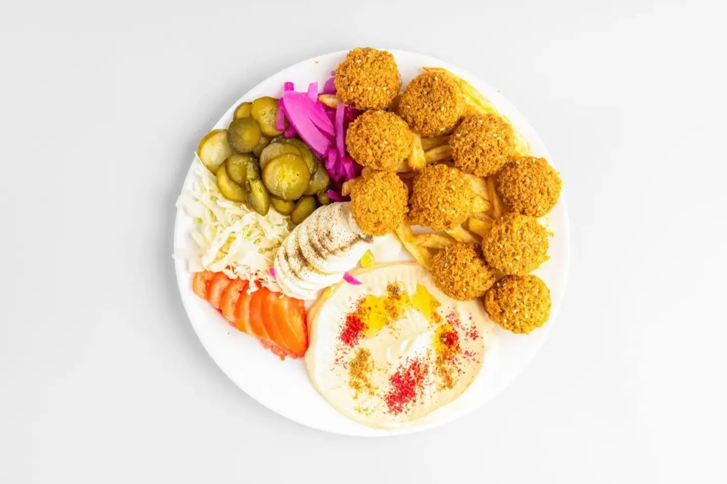 Mixed Falafel Plate