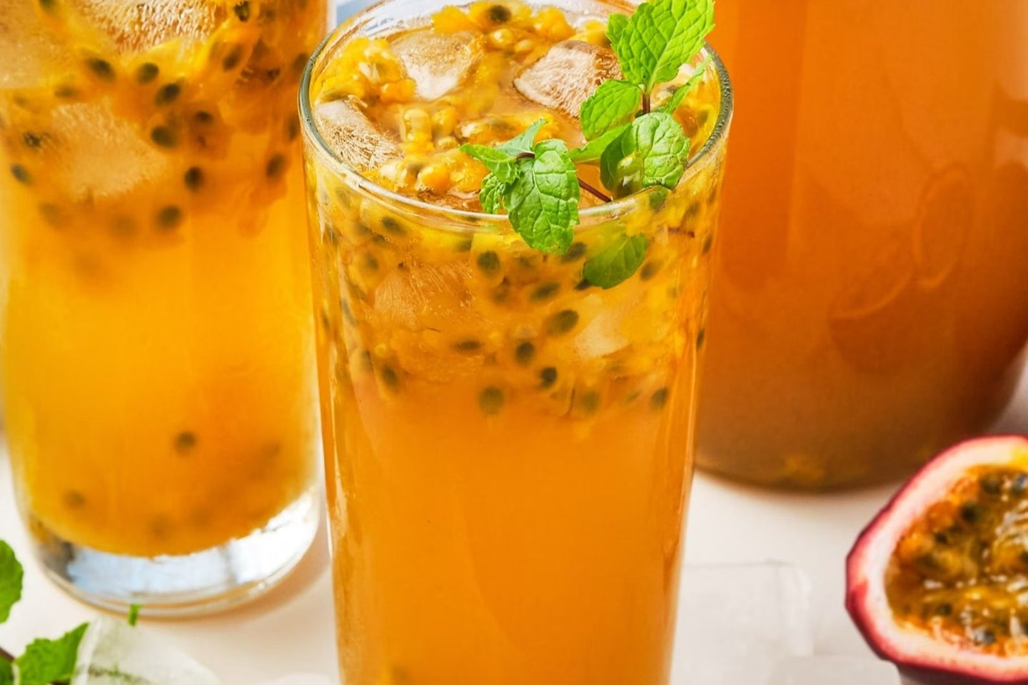 شاي فاكهة العاطفة