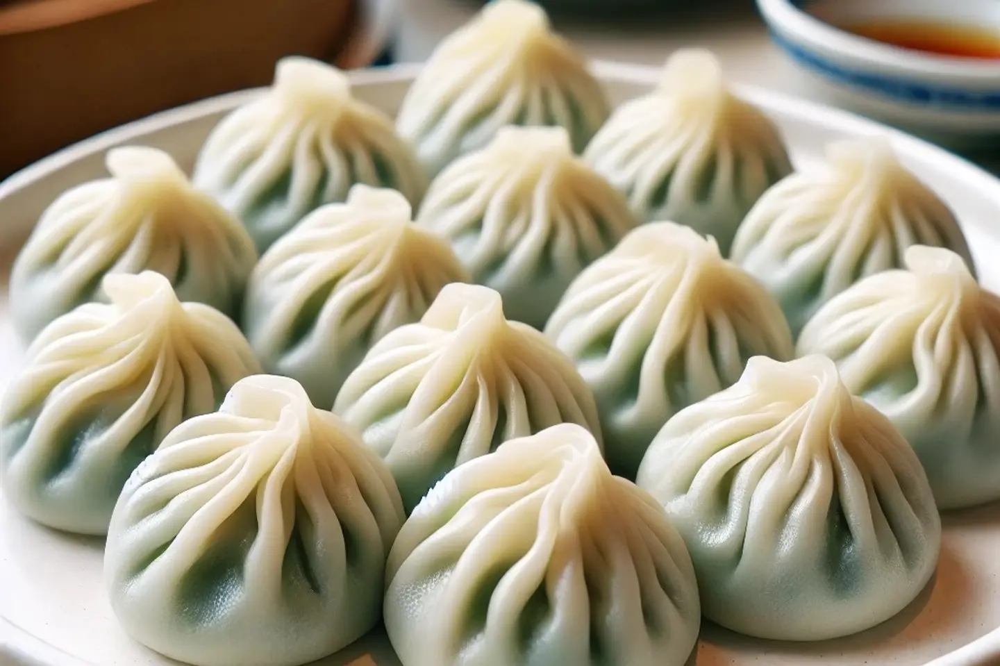 Medium Meat Mantou Plate