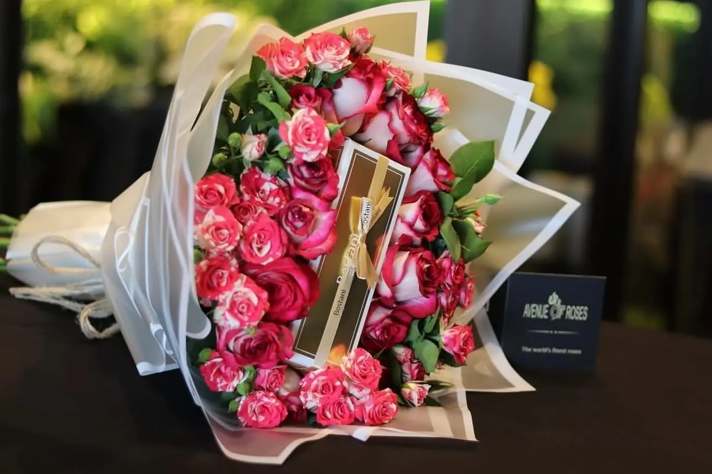 بوكية ورد بستاني