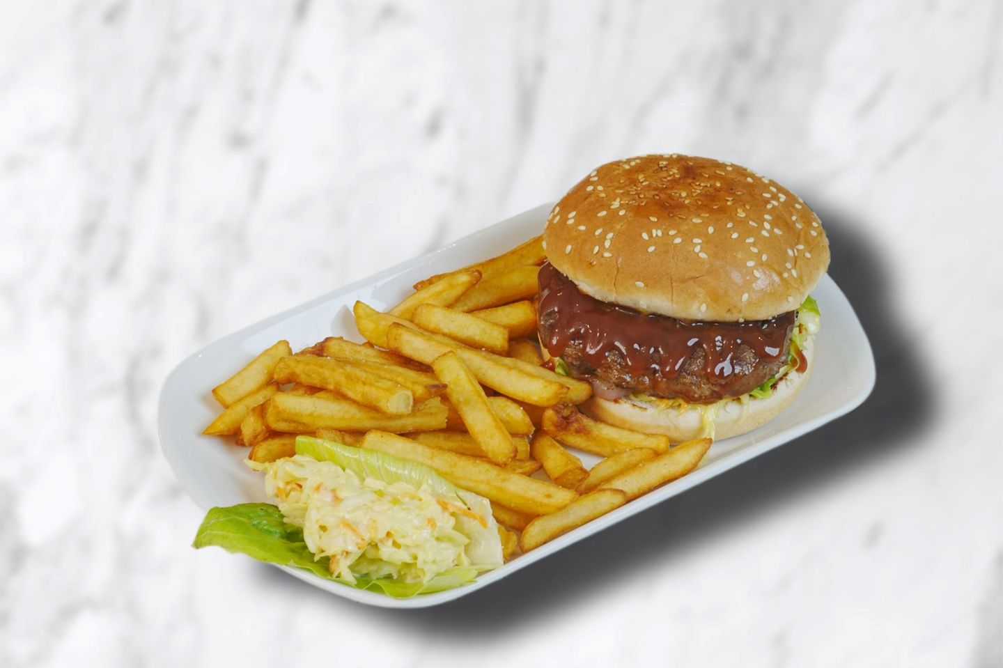 Meat Burger With Cheese